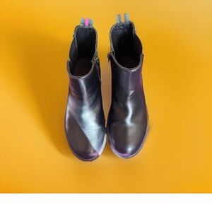 Girls Justice Chelsea Lug Bottom Boots Size 3